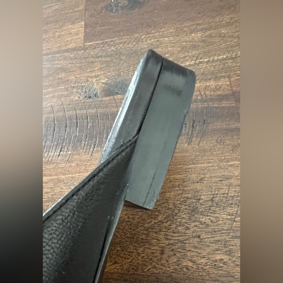 Authentic Hermes OZ Mules in Size 37 Black with Gold Hardware - Picture 13 of 16